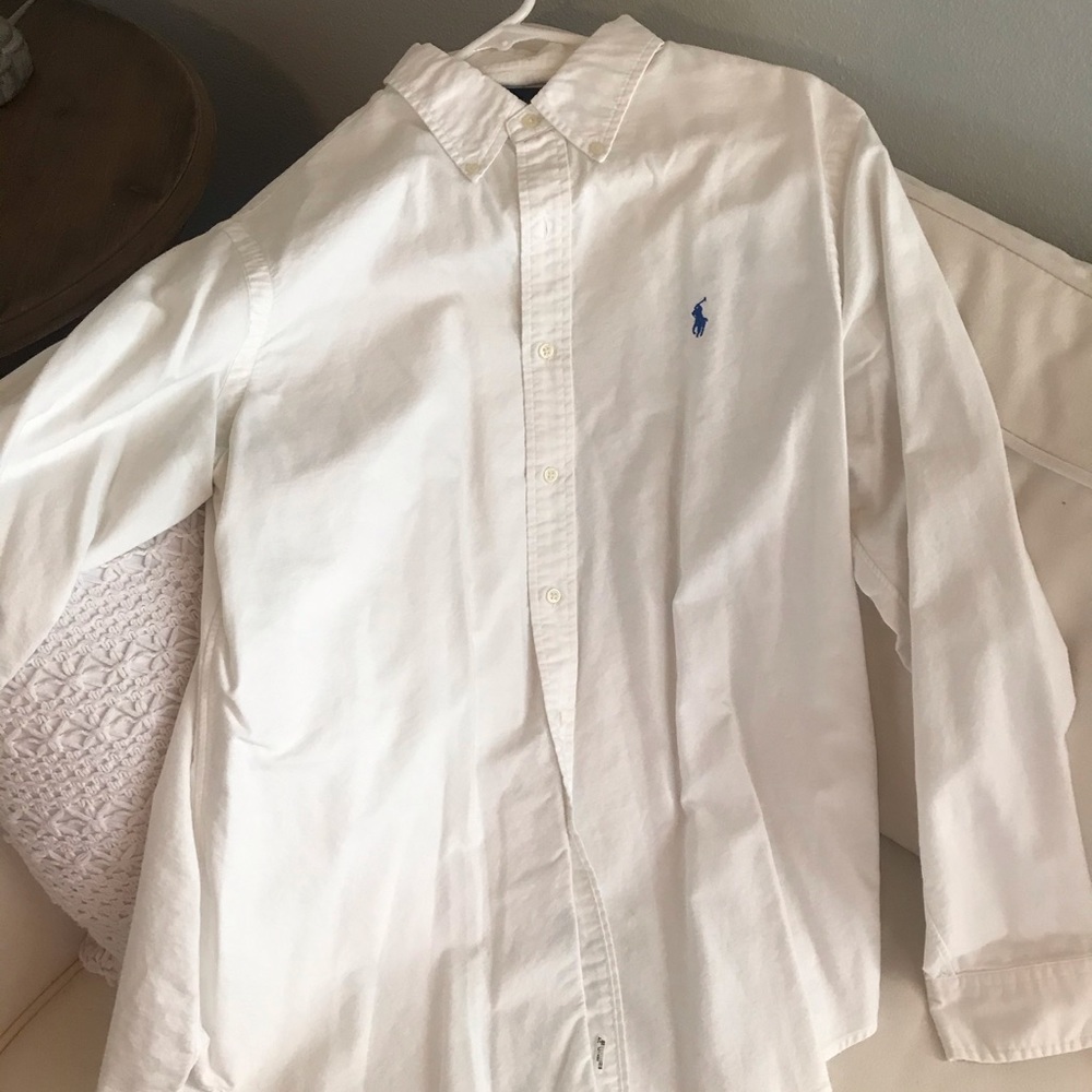 Ralph Lauren Long Sleeve, White